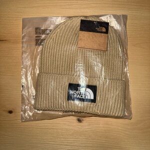 The North Face Beige Knit Hat